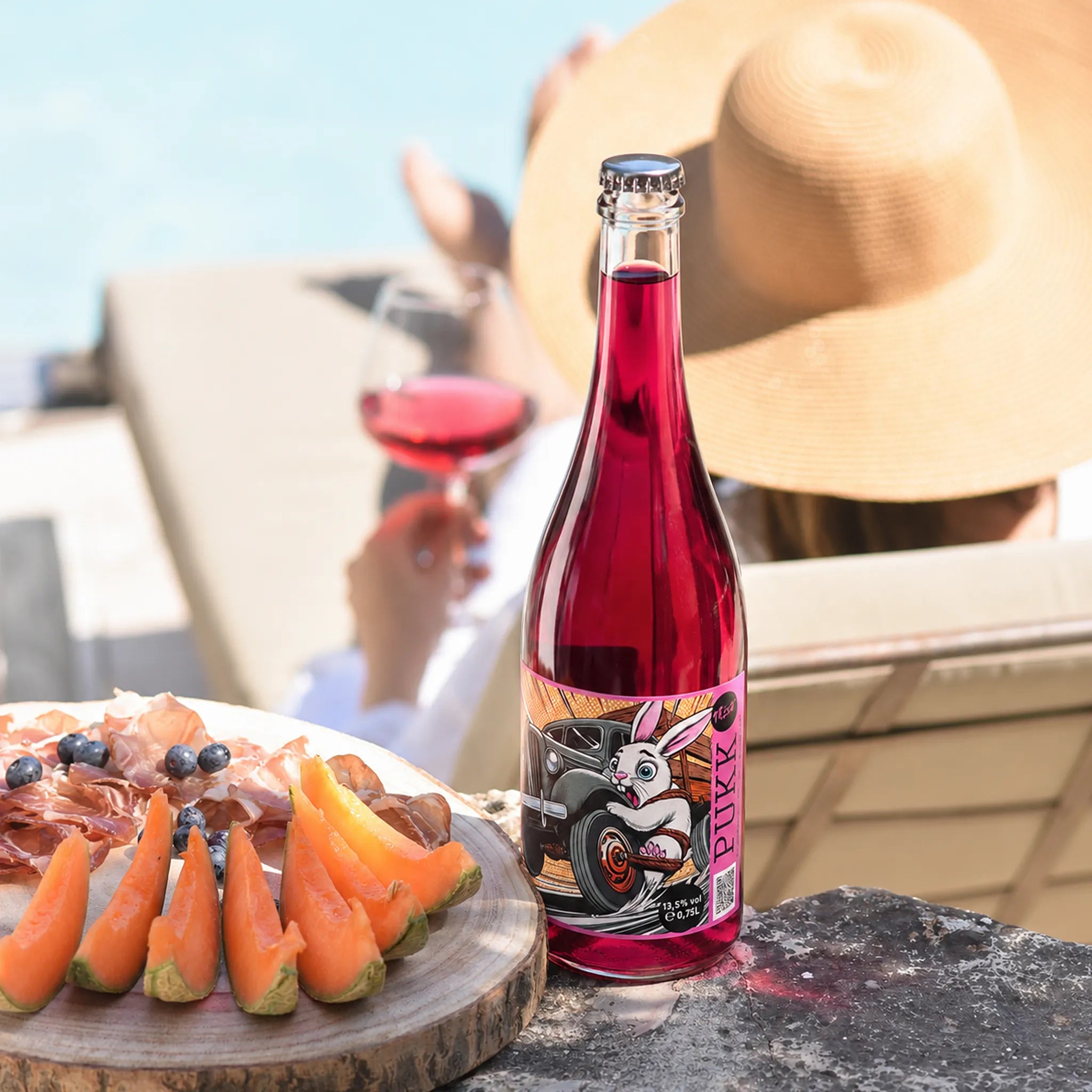 Itt és Most Pince PUKK Petnat 2024 - Száraz Rosé Pet-Nat - 6