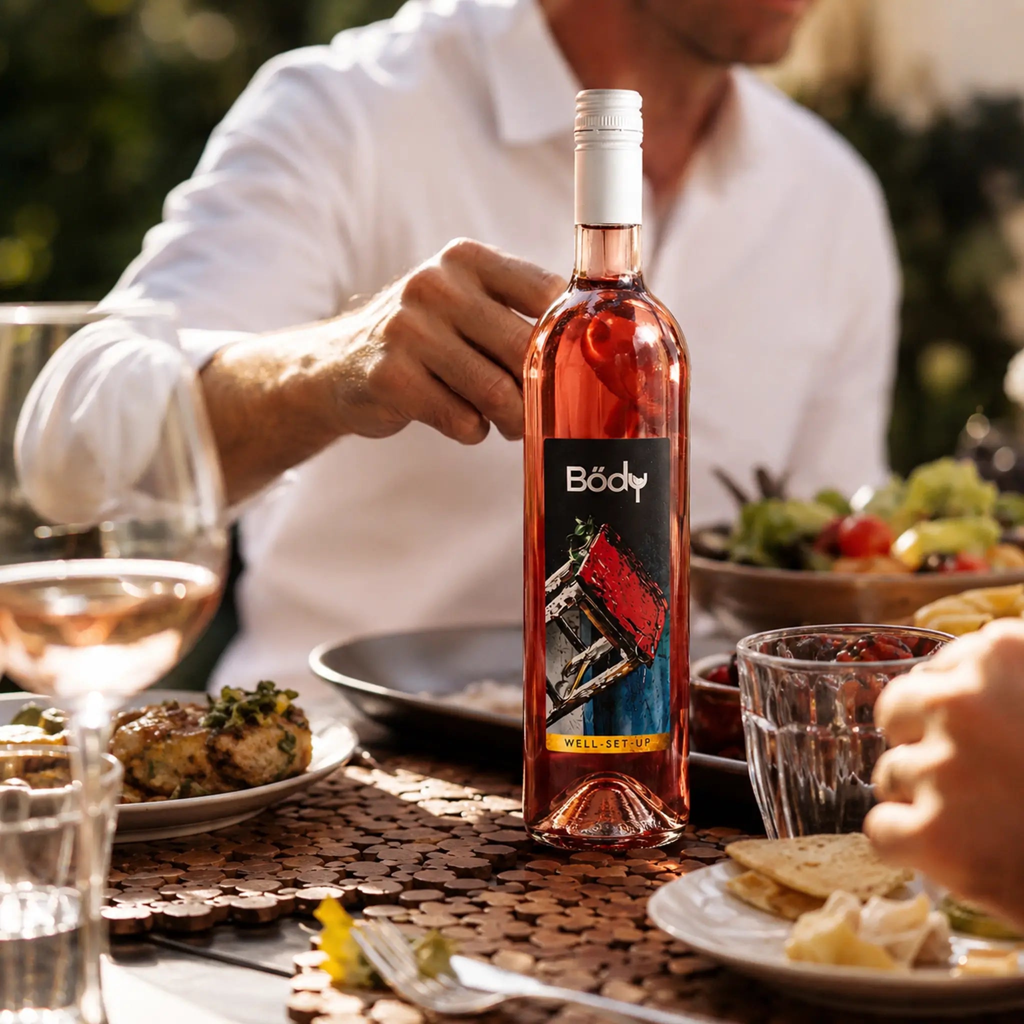 Bődy Well Set Up Merlot-Kékfranos Rosé 2025 - Száraz Rosé Bor - 3