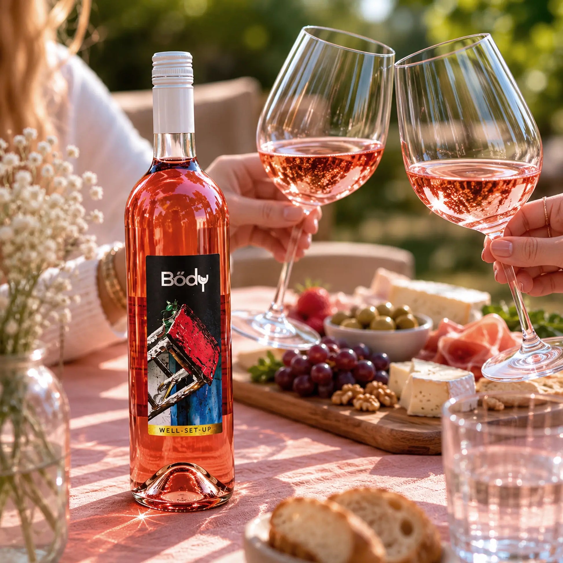 Bődy Well Set Up Merlot-Kékfranos Rosé 2025 - Száraz Rosé Bor - 4