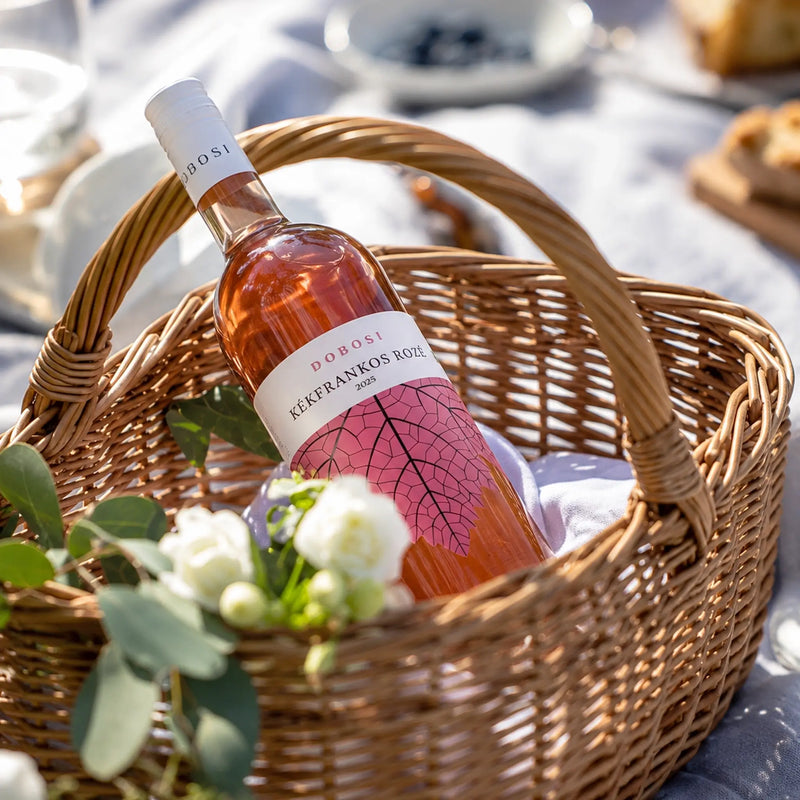 Dobosi Kékfrankos Rosé 2025 BIO - Száraz Rosé Bor - 3