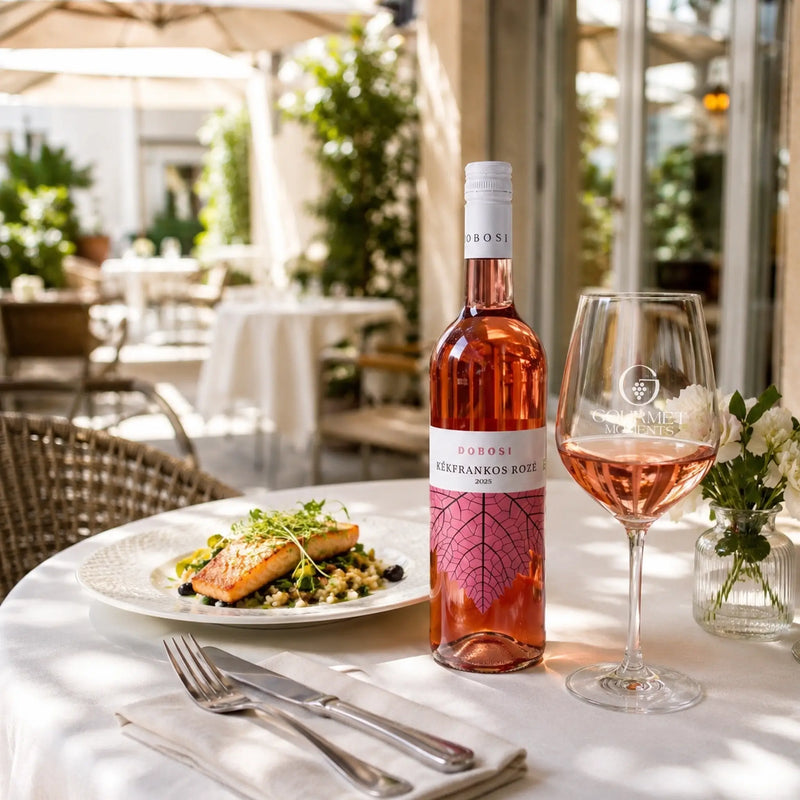 Dobosi Kékfrankos Rosé 2025 BIO - Száraz Rosé Bor - 4