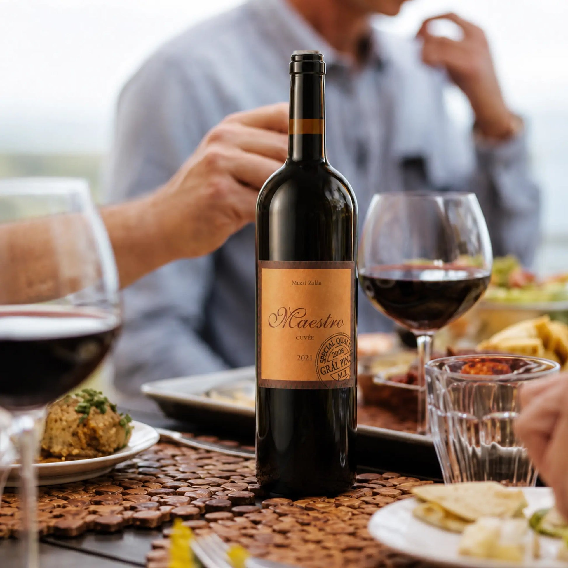 Grál Maestro Merlot & Cabernet Franc 2021/2023 - Száraz Vörösbor - 2