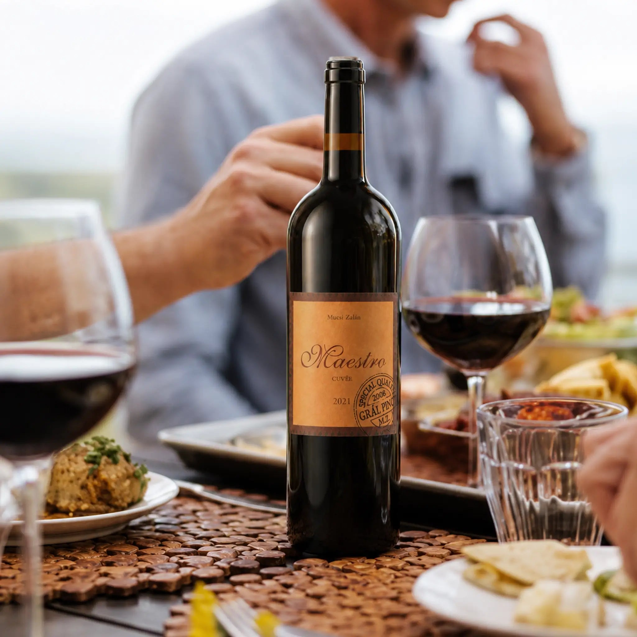 Grál Maestro Merlot & Cabernet Franc 2021/2023 - Száraz Vörösbor - 2