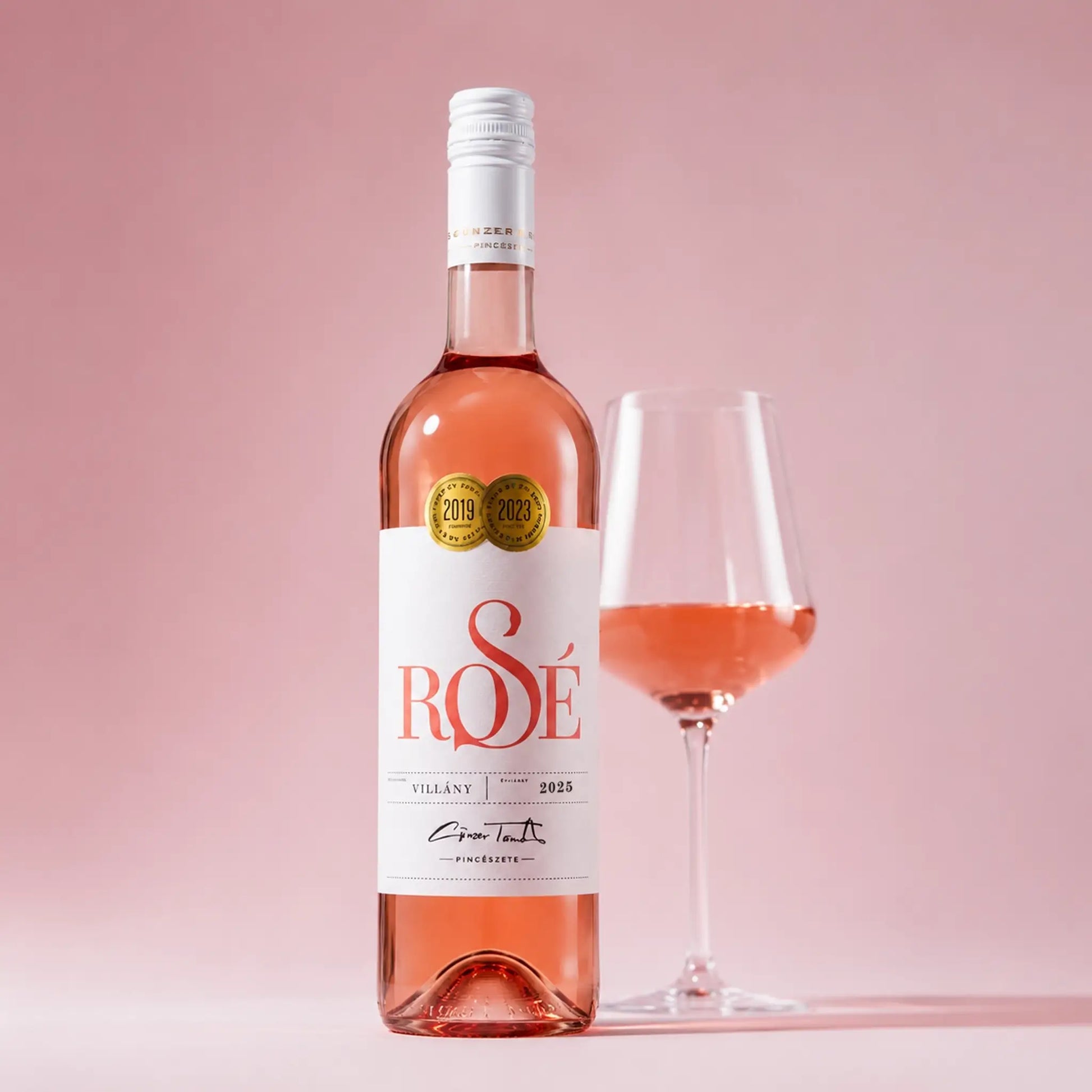 Günzer Tamás Rosé 2025 - Száraz Rosé Bor - 4