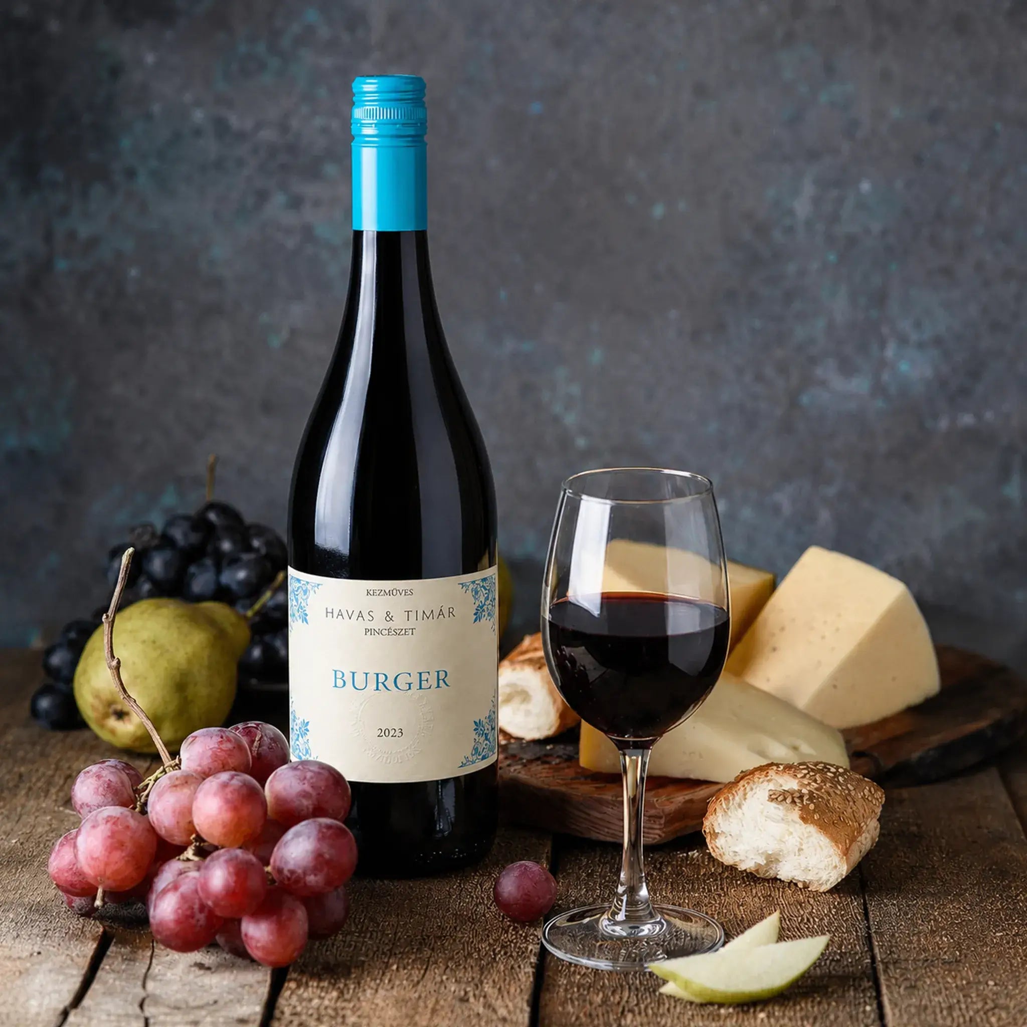 Havas&Tímár Burger (Blauburger-Syrah-Kadarka) 2023 - Száraz Vörösbor - 2