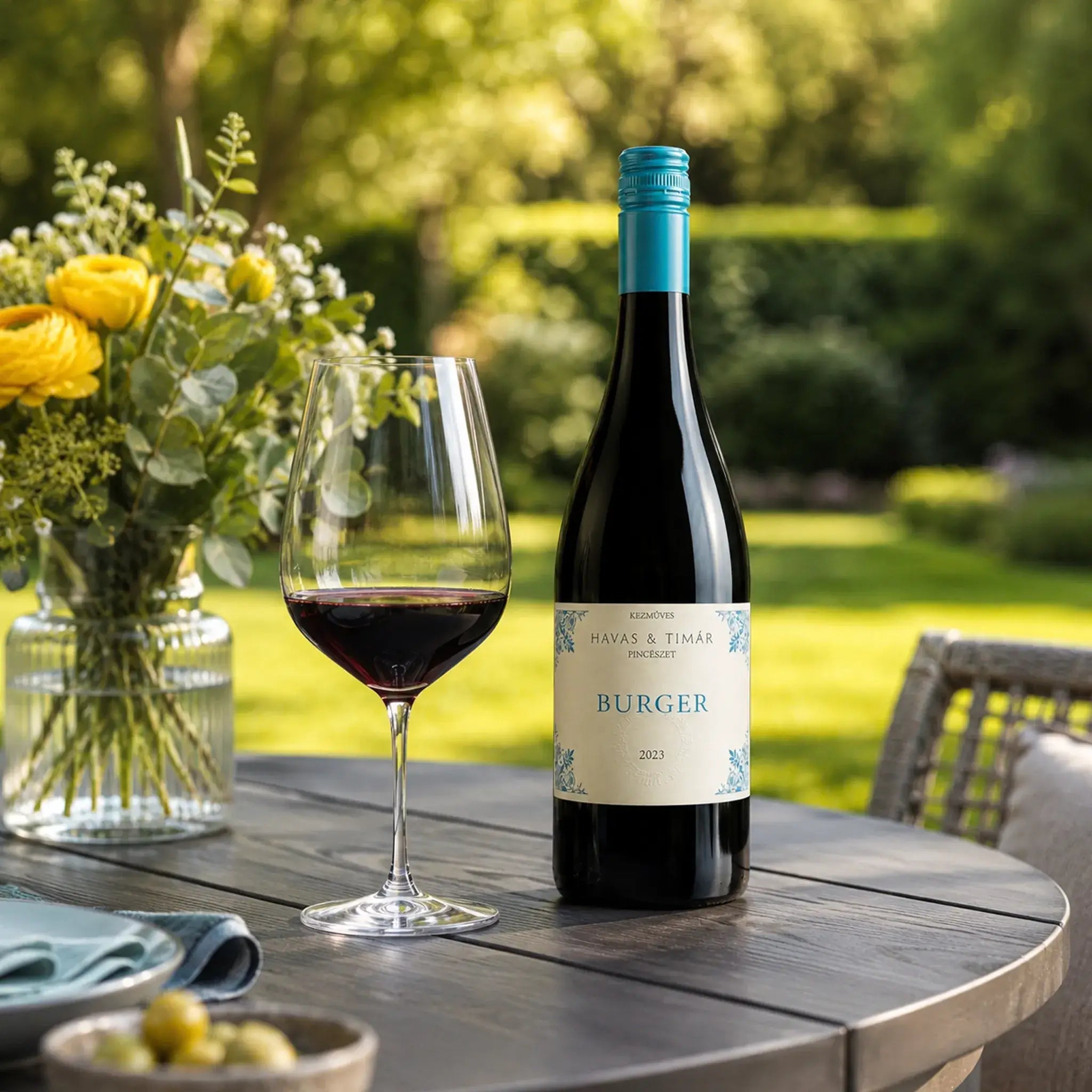 Havas&Tímár Burger (Blauburger-Syrah-Kadarka) 2023 - Száraz Vörösbor - 3