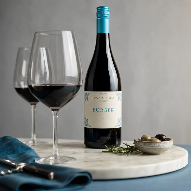 Havas&Tímár Burger (Blauburger-Syrah-Kadarka) 2023 - Száraz Vörösbor - 5