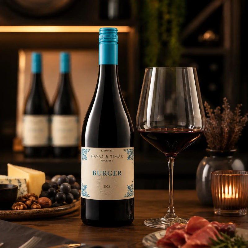 Havas&Tímár Burger (Blauburger-Syrah-Kadarka) 2023 - Száraz Vörösbor - 6