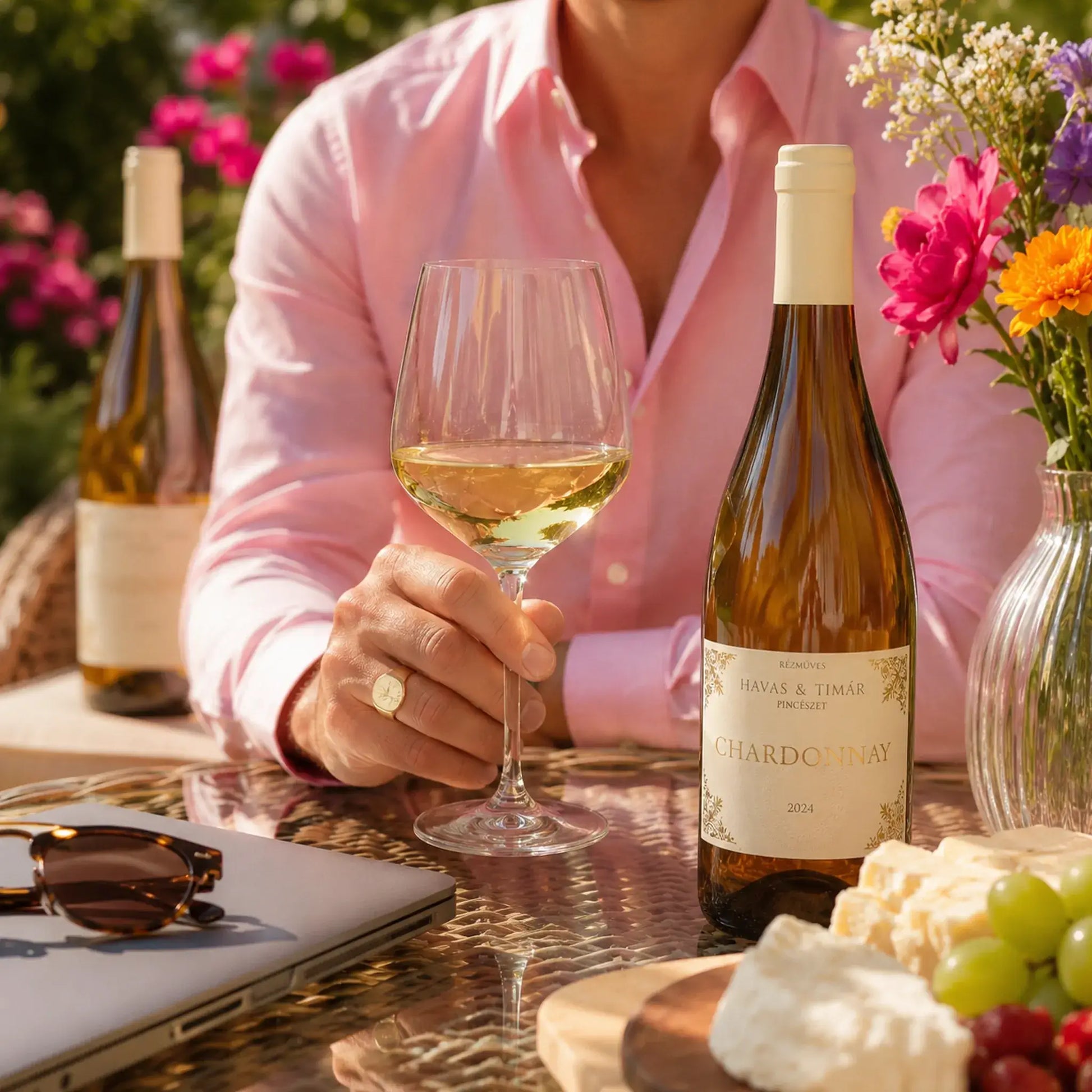 Havas&Tímár Chardonnay Barrique 2024 - Száraz Fehérbor - 4