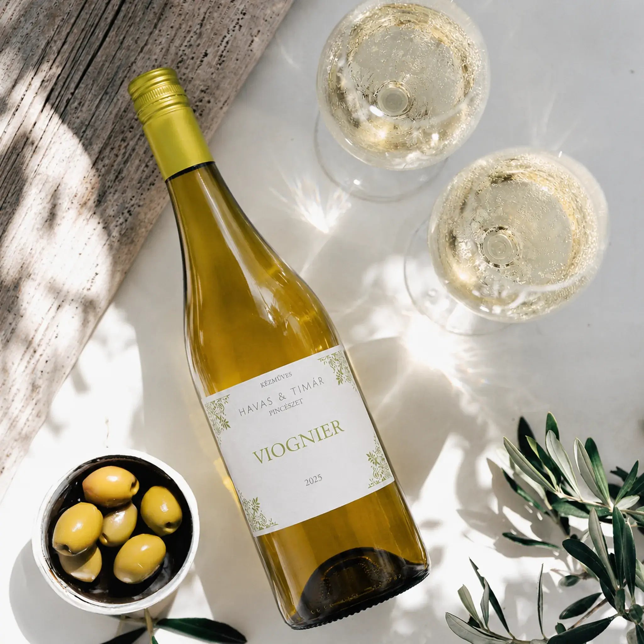 Havas&Tímár Viognier 2025 - Száraz Fehérbor - 3