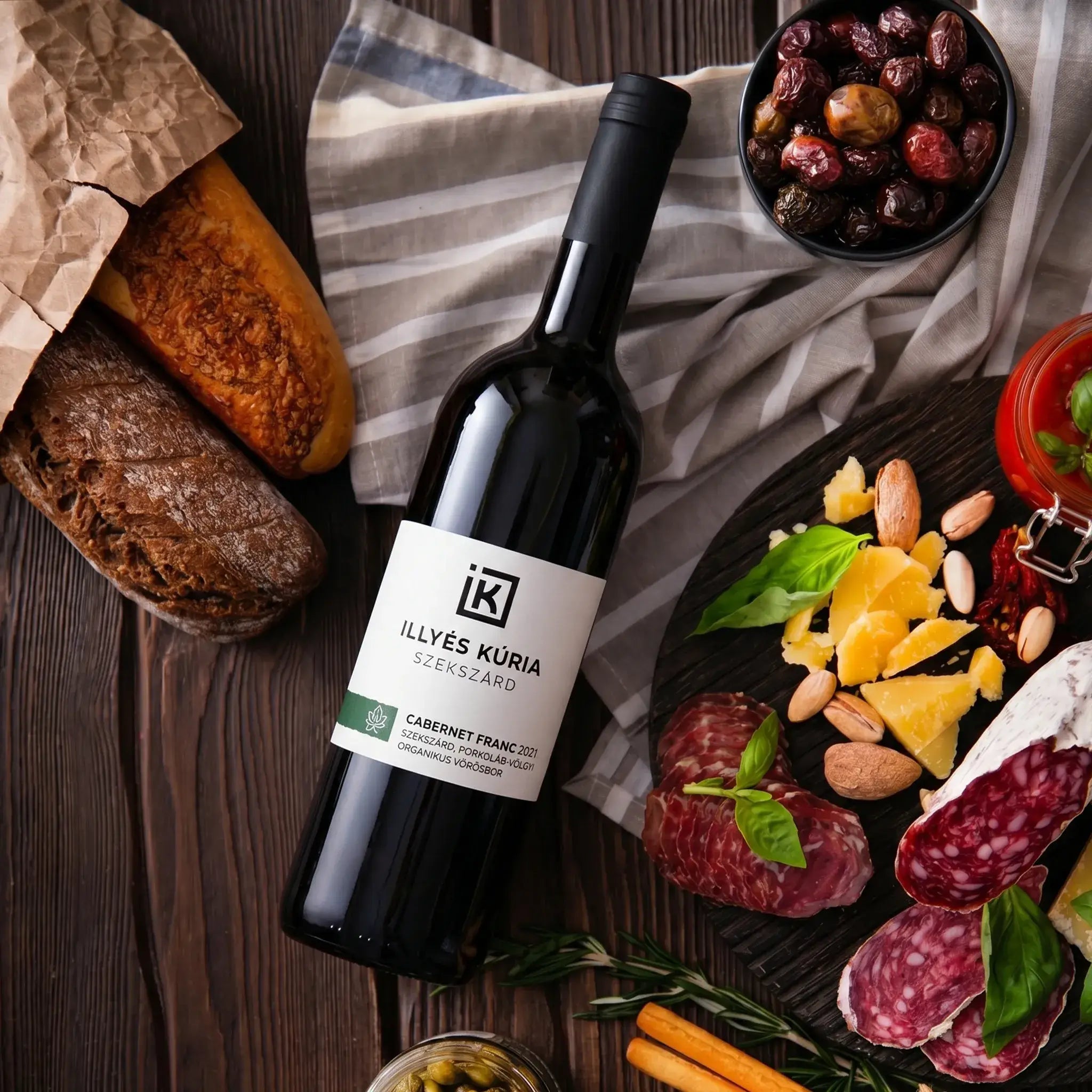 Illyés Kúria Cabernet Franc 2021 BIO - Száraz Vörösbor - 2
