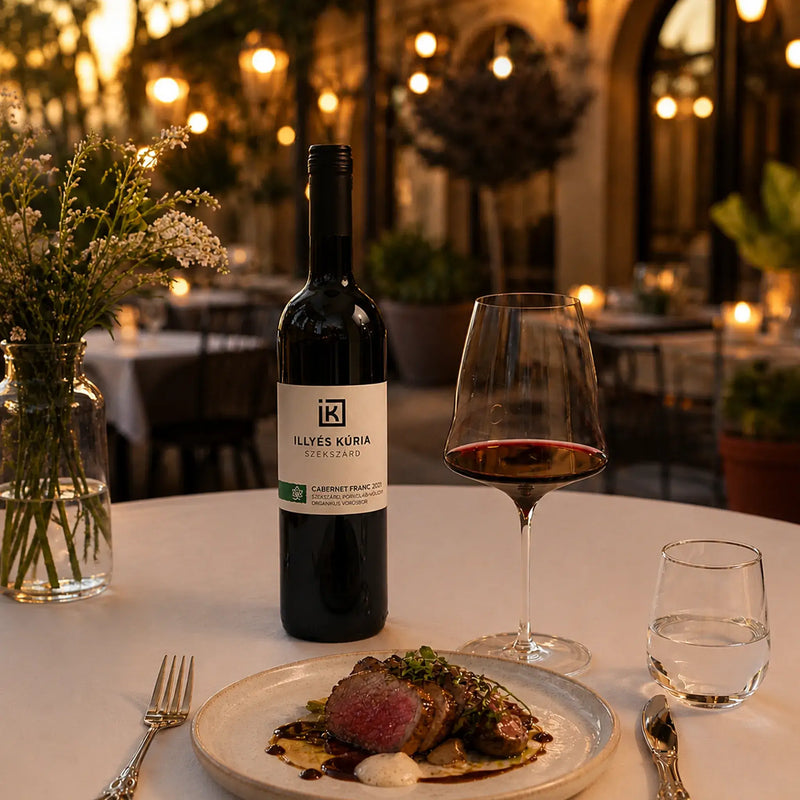 Illyés Kúria Cabernet Franc 2021 BIO - Száraz Vörösbor - 3