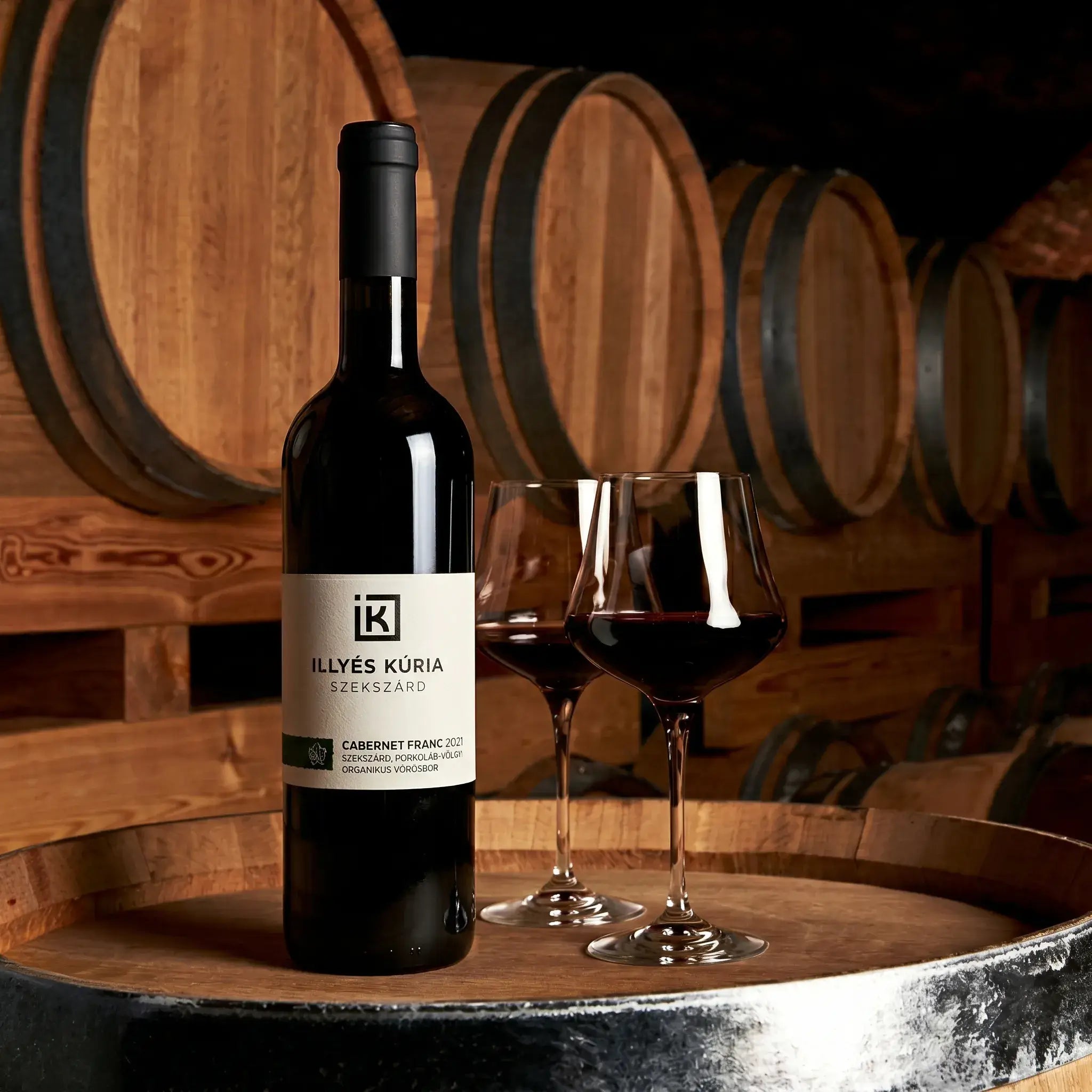 Illyés Kúria Cabernet Franc 2021 BIO - Száraz Vörösbor - 4