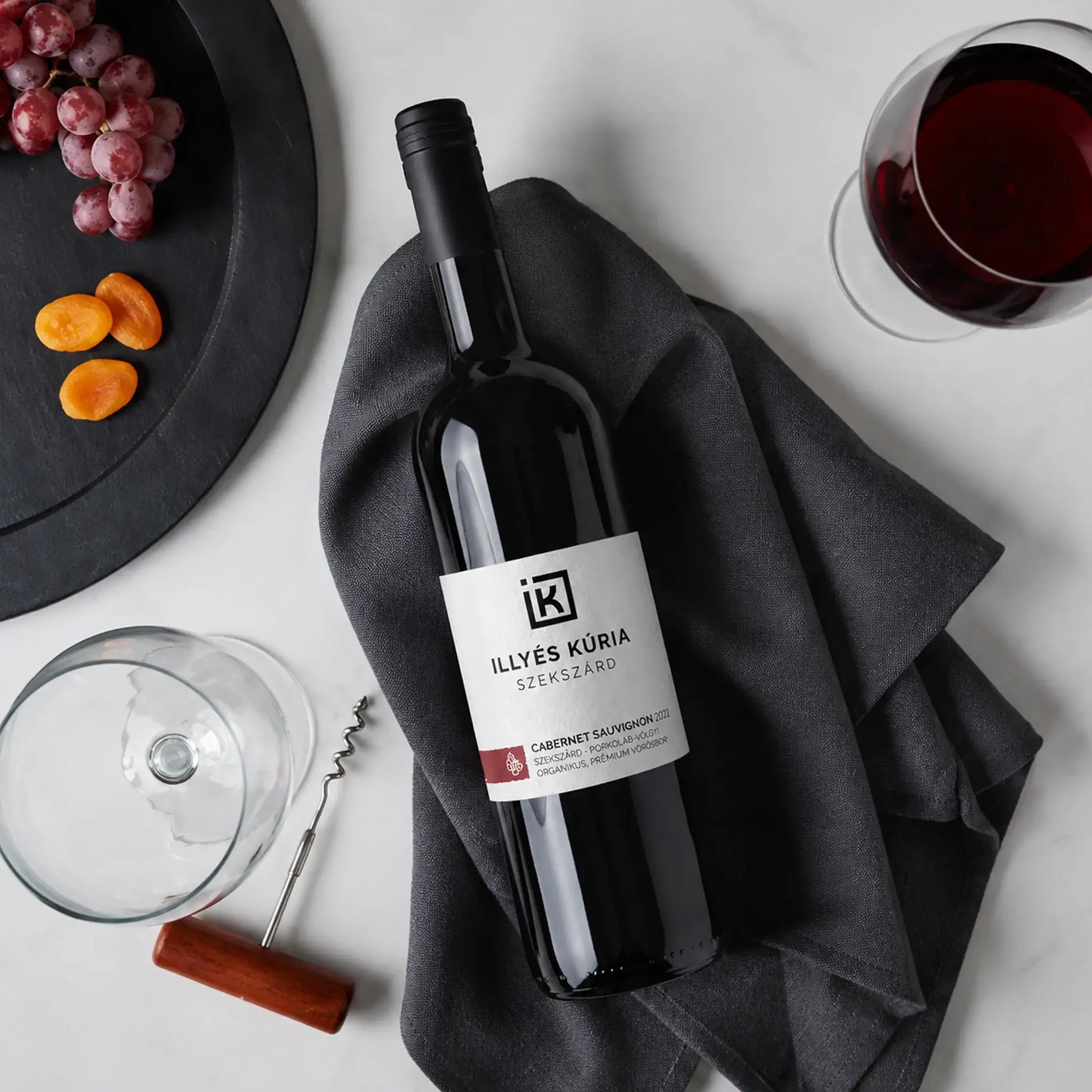 Illyés Kúria Cabernet Sauvignon 2022 BIO - Száraz Vörösbor - 2