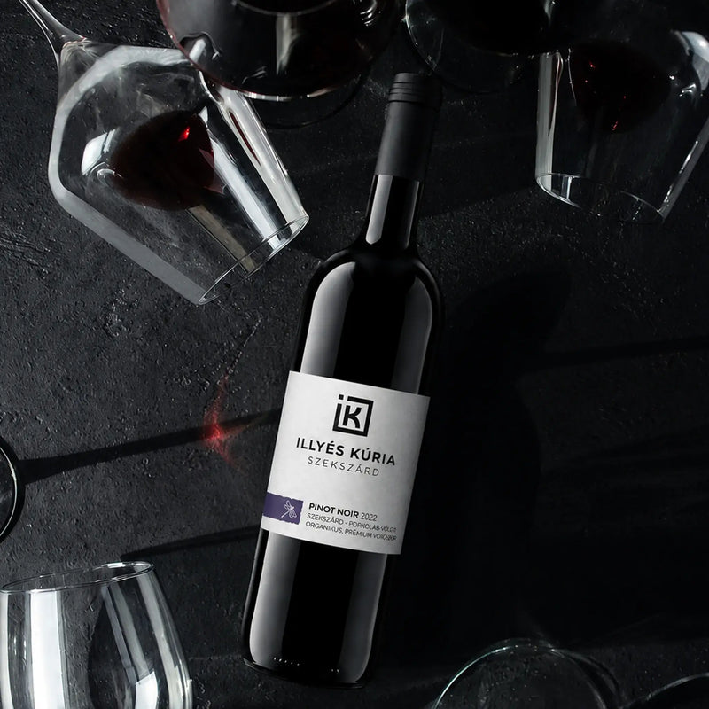 Illyés Kúria Pinot Noir 2022 BIO - Száraz Vörösbor - 5