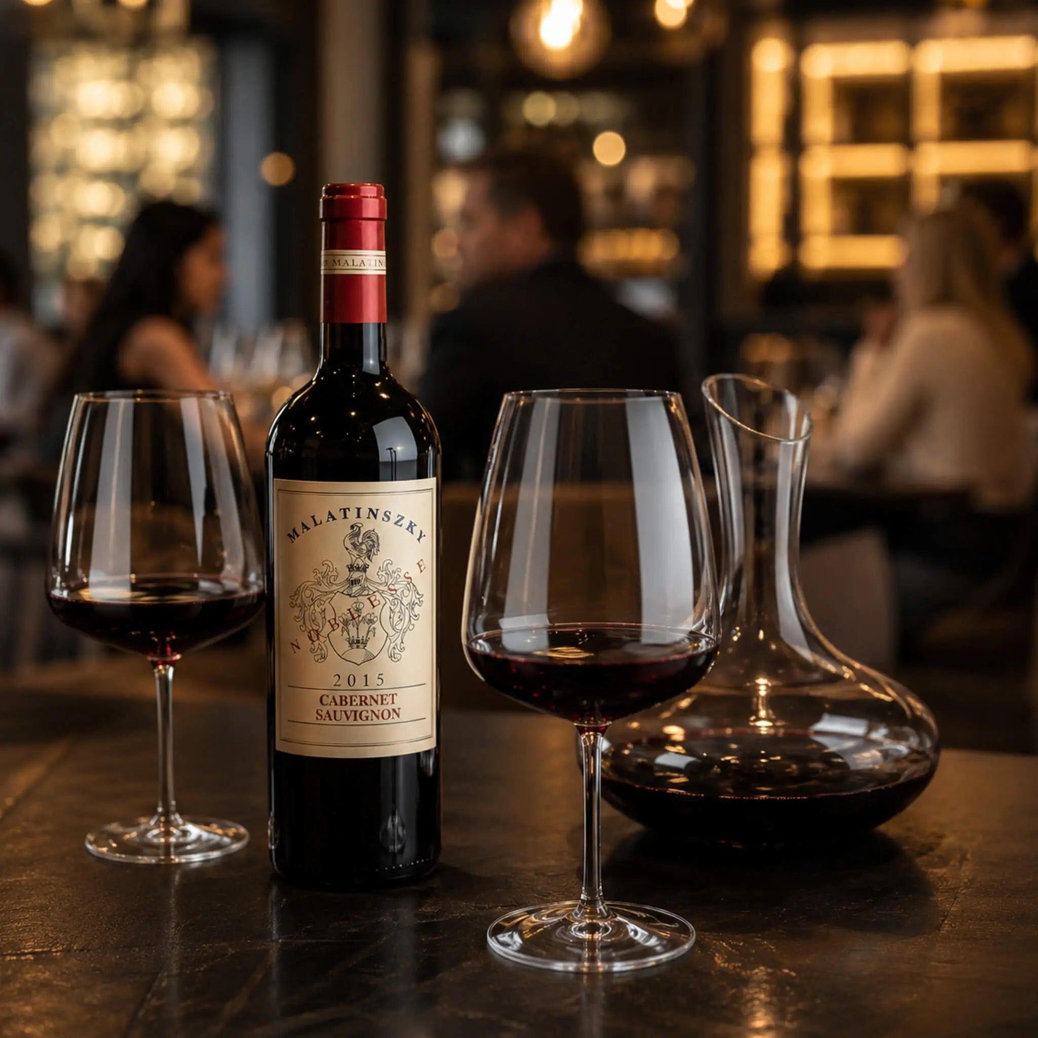 Malatinszky Noblesse Cabernet Sauvignon 2015 BIO - Száraz Vörösbor - 3