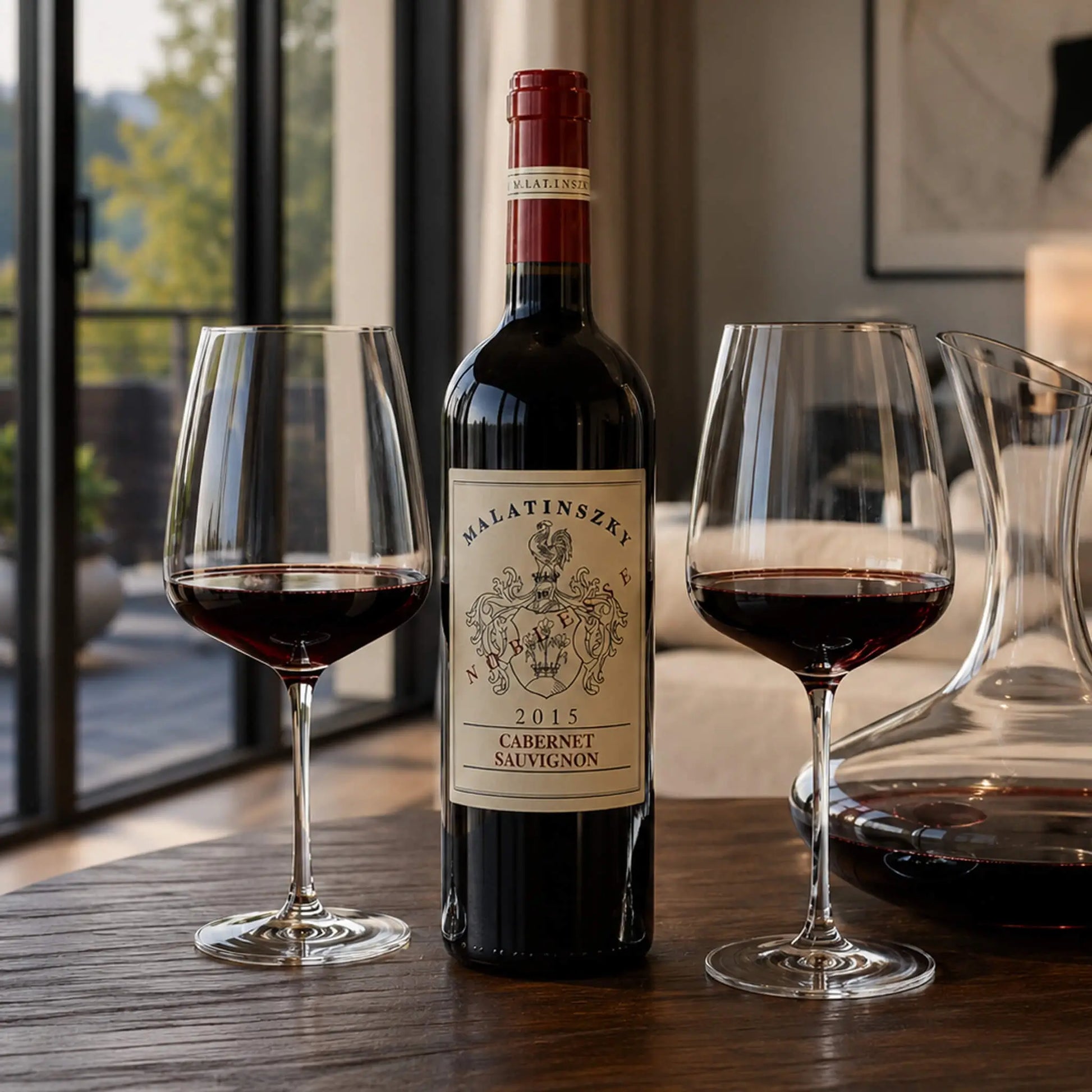 Malatinszky Noblesse Cabernet Sauvignon 2015 BIO - Száraz Vörösbor - 4
