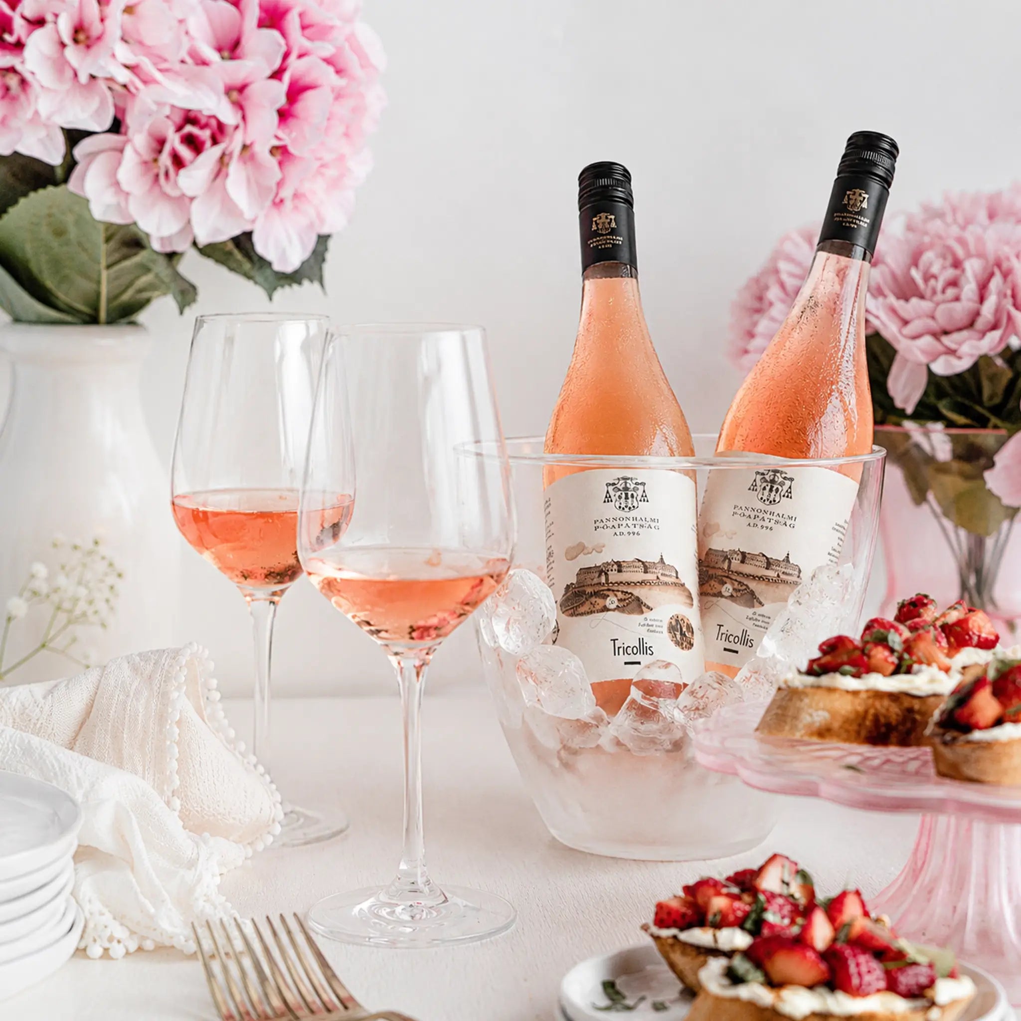 Pannonhalmi Főapátság Tricollis Rosé 2025 - Száraz Rosé Bor - 3