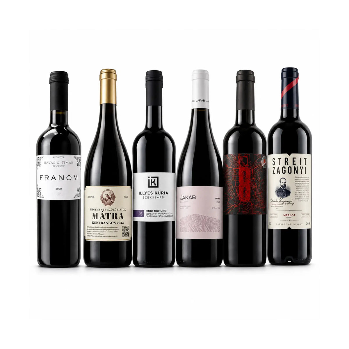 Premium Red Wine Pack – 6 Palackos Prémium Magyar Vörösbor Válogatás - 1