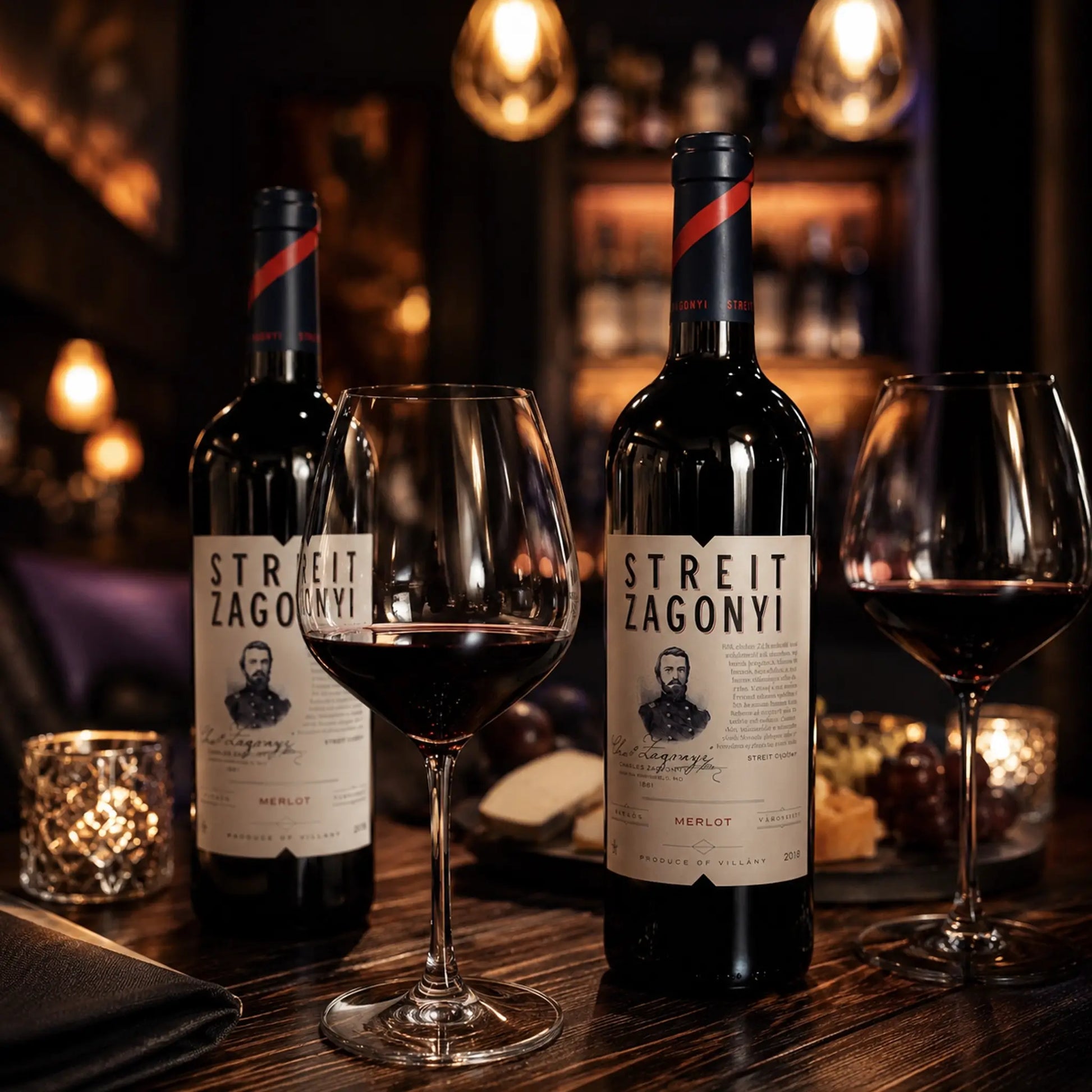 Streit Zagonyi Merlot 2018 - Száraz Vörösbor - 4