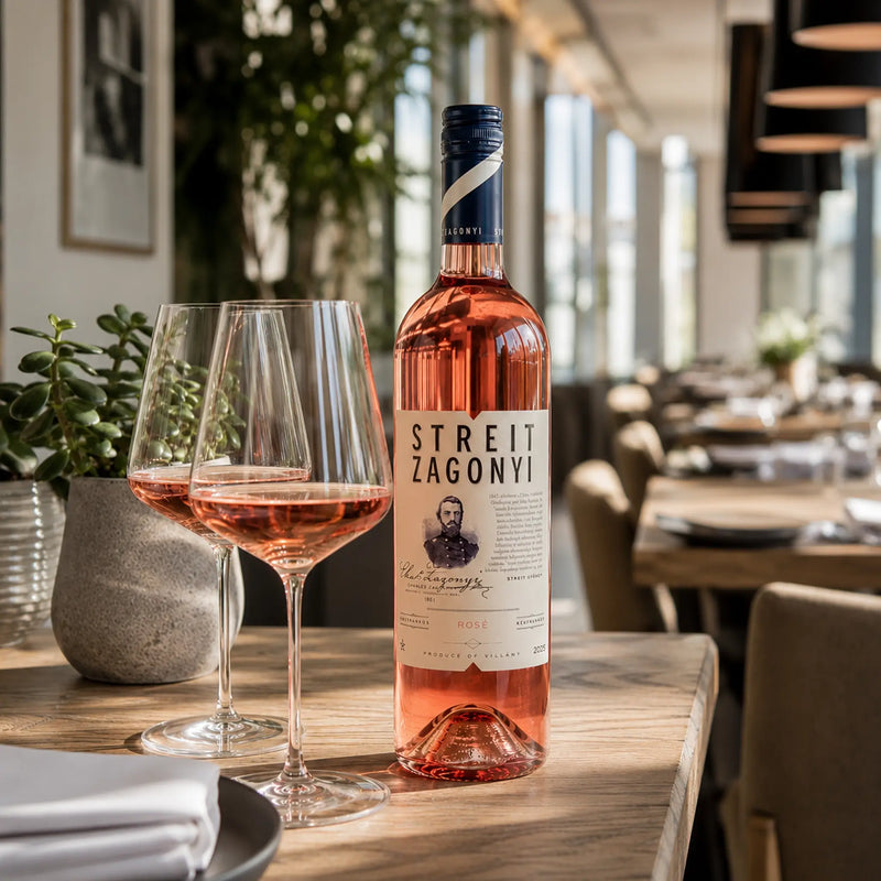 Streit Zagonyi Rosé 2025 - Száraz Rosé Bor - 3