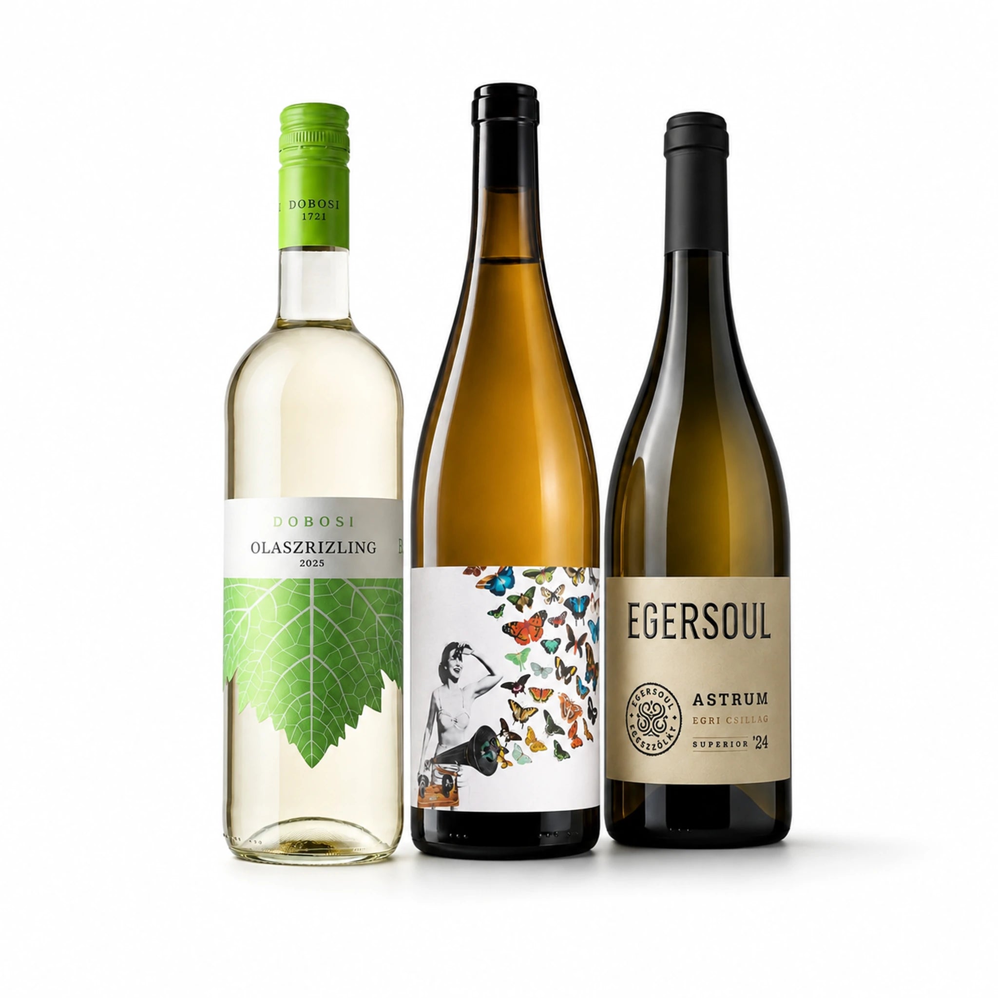 White Selection – 3 palackos fehérbor válogatás - 1